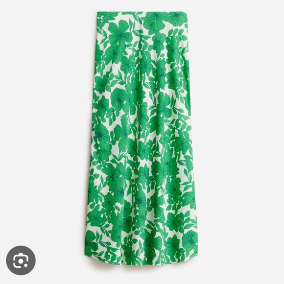 Jcrew Floral Slip Skirt - Picture 2 of 6